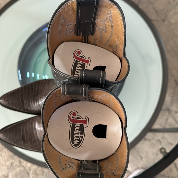 Justin Lizard Boots - Picture 7 of 12